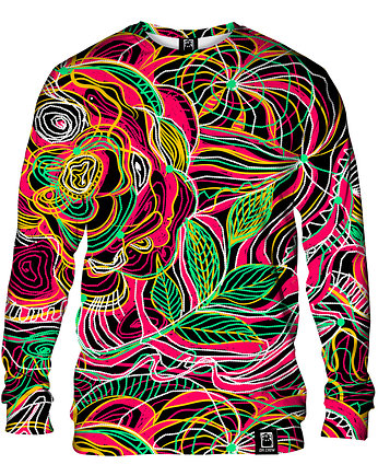Bluza Bez Kaptura Damska DR.CROW Drawn Flowers, DrCrow