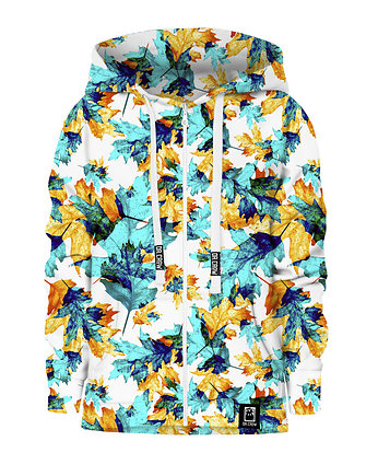 Bluza Zamek Chłopiec DR.CROW Cyan Leaves, DrCrow