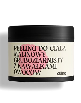 Peeling do ciała malinowy, Auna