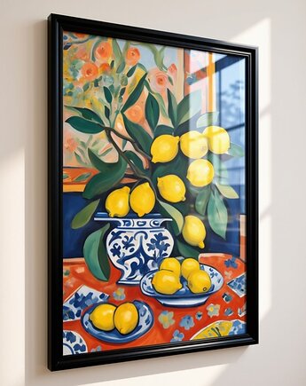 PLAKAT abstrakcyjny Matisse kolorowy, black dot studio