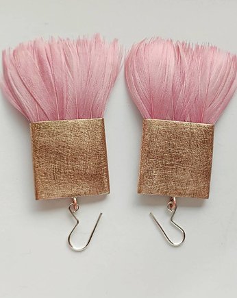 PIÓRKO kolczyki, Katarzyna Kaminska ART