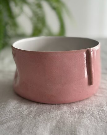Miska HugMe  Różowa  Ceramika  600ml, bien.ceramics