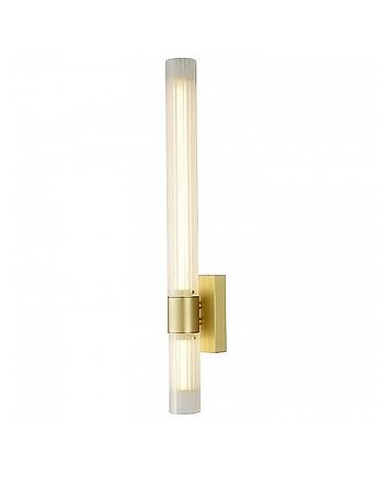 Lampa Ścienna Kinkiet Ścienny Volta LED Biało Złoty 60 cm, MIA home
