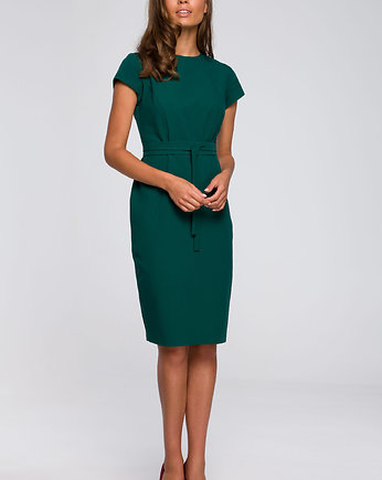 Sukienka ołówkowa-zielona(S239), STYLE
