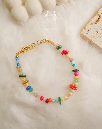 Bransoletka z nieregularnych kamieni, Maybe Jwlr