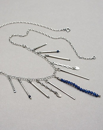 Patyczki vol. 5 /sapphire/ - naszyjnik, Katia i krokodyl