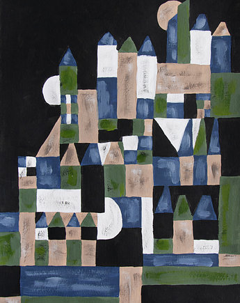 ORYGINAŁ. Obraz na papierze - 30x40cm, Gosia Sendlewska