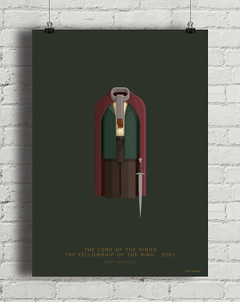 Plakat The Lord of the Rings - Pippin, minimalmill