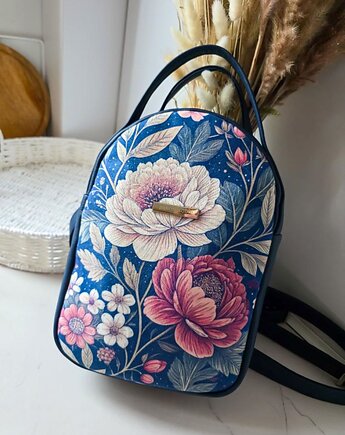 Plecak Codzienny Zielone Kwiaty, Poplećmy Sobie