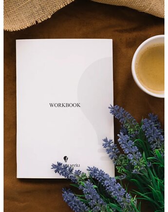 Workbook A5, 58 stron - planer nawyków, metoda 5 zwycięstw, prezent, Uczesane myśli