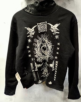 bluza  hoodie   serce, ODIO TEES