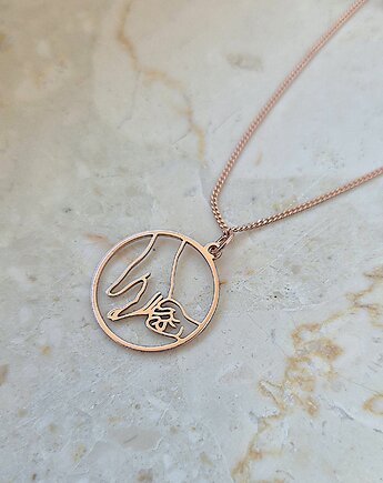 PARENTHOOD- naszyjnik różowe złoto, ISSI Jewelry