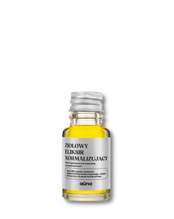 Ziołowy eliksir NORMALIZUJĄCY z olejkiem CBD Mini - 10 ml - Przetestuj, Auna