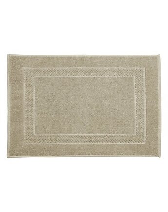 Dywanik Bawełniany Dywanik Łazienkowy Frotte Beżowy 50x70 cm, MIA home