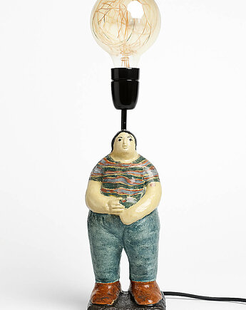 Lampa stołowa SHE  Ravenbody, lampa do sypialnu do salonu, dekoracyjne, Ceramika Nastawka