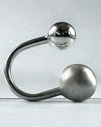 Regulowany pierścionek z kulkami 16 mm i 12 mm, SHAMBALA