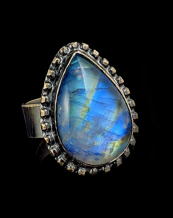 Pierścionek księżycowa kropla, Pracownia Neores