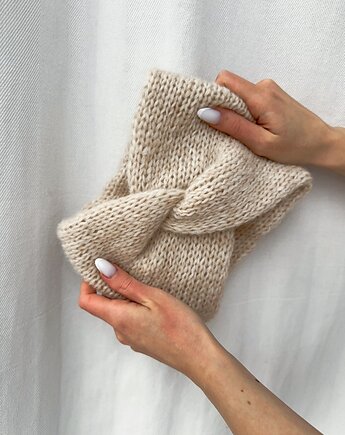 Opaska Jasmine podwójnie ocieplana, GANGSTA KNIT