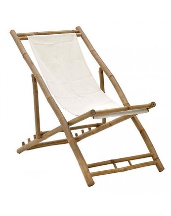 Leżak Bambusowy Fotel Drewniany Sole, MIA home