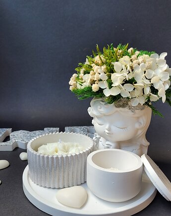 Niepowtarzalny zestaw dla dziewczynki, Florals&Moss