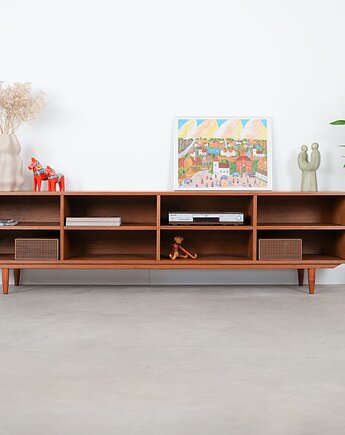 Sideboard dębowy, skandynawski design, Przetwory design