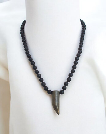 Surowy piryt naszyjnik #3, galeria nuit