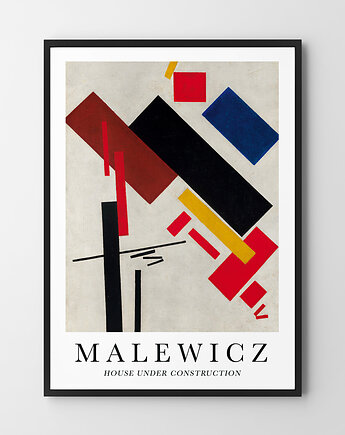 Plakat Kazimierz Malewicz House under Construction, HOG STUDIO