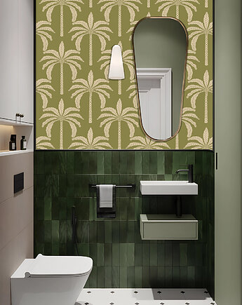 Tapeta -  Palmy, Dekoracje PATKA Patrycja Kita