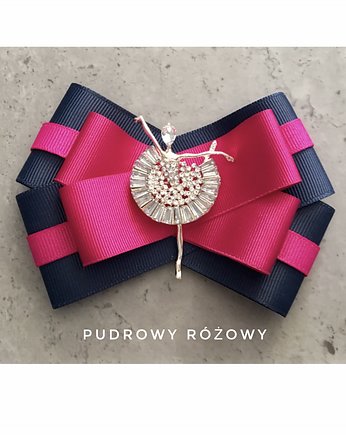 Brosza  z Baletnicą Tancerką New, Pudrowy Różowy