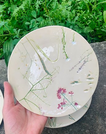 Talerz Zatrzymaj Lato 20 cm/indywidualne zamowienie, Kaflove