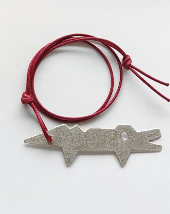 Krokodyl wisiorek, Katarzyna Kaminska ART