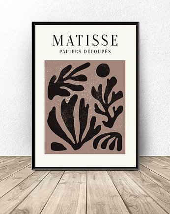 Plakat "Rośliny w brązach" Henri Matisse, scandiposter