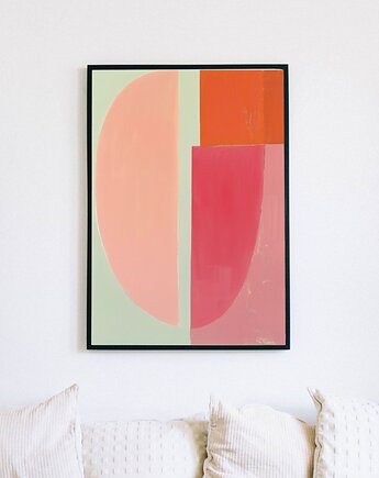 Plakat - Abstract circles 3, Harry Monkey