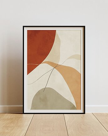 Plakat - Abstract Scandinavian lines 1, Harry Monkey
