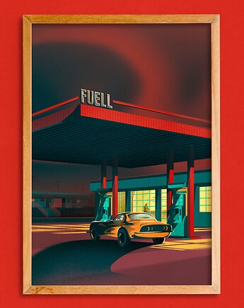 Plakat Fuell, Adam Kosik