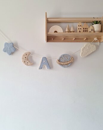 Personalizowana Girlanda Kosmos , Nataly Atelier
