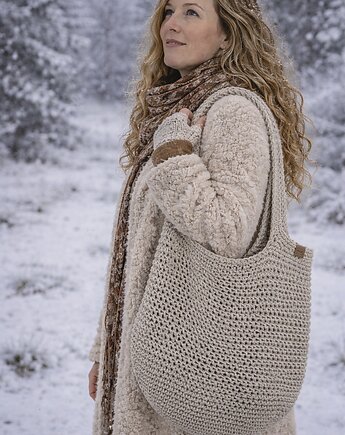 Duża Torba ze sznurka lnianego, Las i Łąka