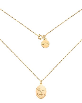 Złoty medalion Face N2, SOTHO