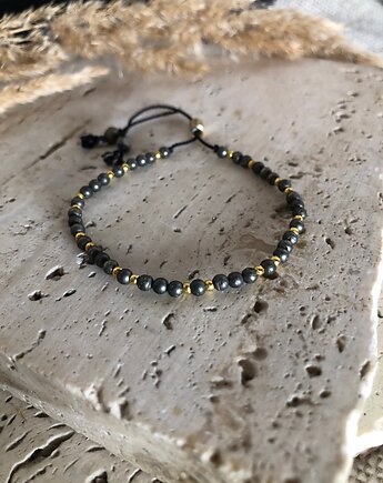 Bransoletka piryt, hematiti