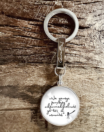 Mały Książę,  stalowy brelok + box, Makaliboo