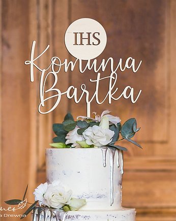 Topper Komunia IHS, Planneo