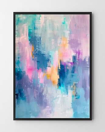 Plakat Abstrakcja pastelowa, HOG STUDIO