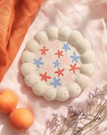 Ceramiczna podkładka w kwiaty, Twarda Sztuka