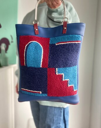 Torebka Azura, TakieTam dekoracje z wełny