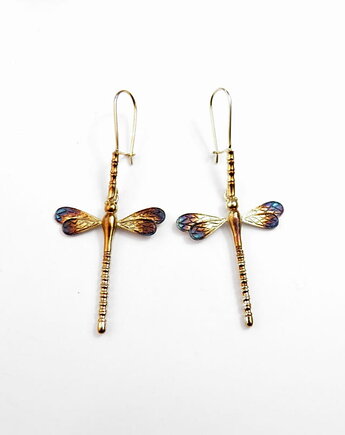 Ważki W3II - kolczyki srebrne, VENUS GALERIA