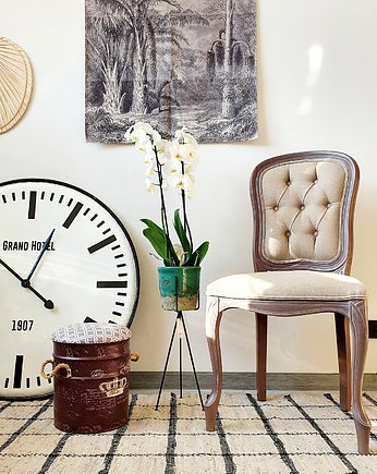 Krzesło Classic tapicerowane beżowe, Home Design