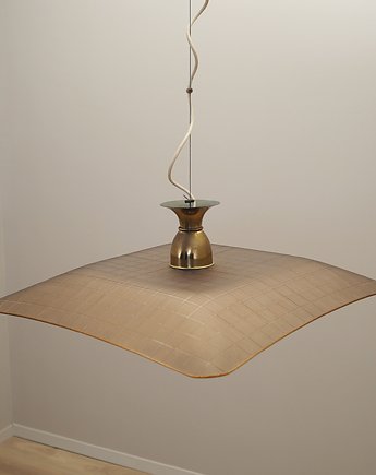 Lampa wisząca, włoski design, lata 70, produkcja: Włochy, Przetwory design
