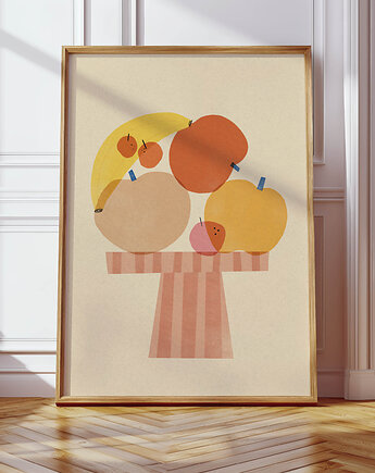 Plakat  Patera z owocami, MUKI design
