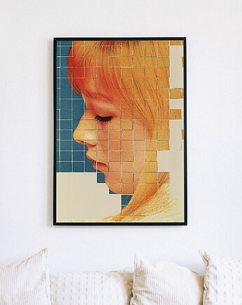 Plakat - Shattered redhead 1, Harry Monkey