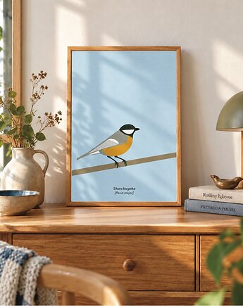 Sikorka Plakat Fine Art, ma illustories
